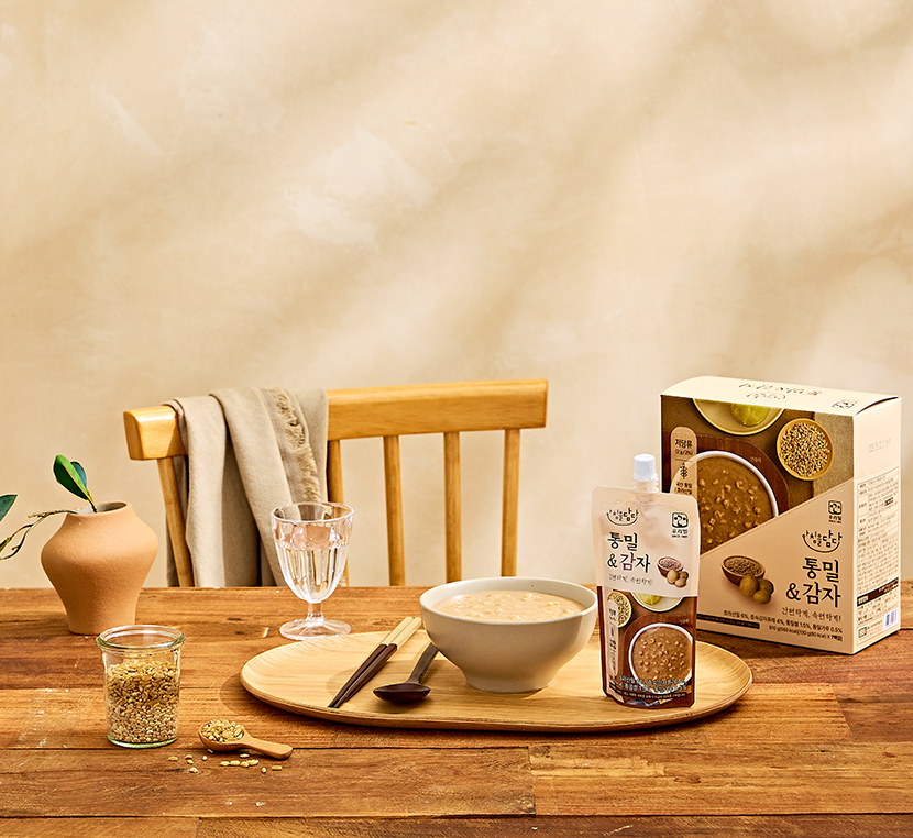 아침을 담다<br>통밀&감자